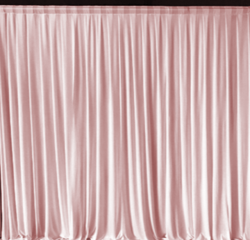 Plain Satin Backdrop - Pink image