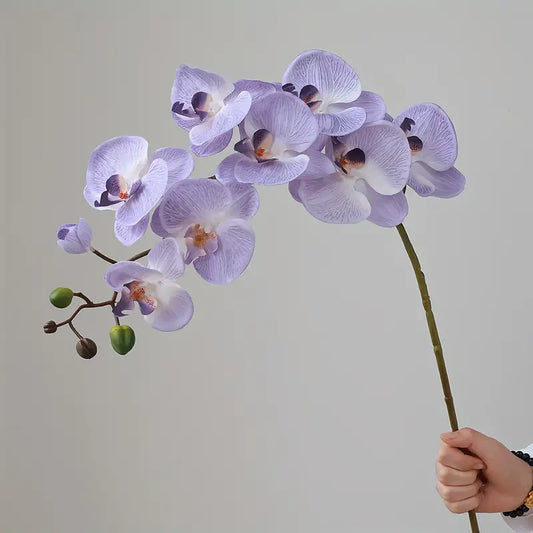 ORCHIDS REAL TOUCH FLOWERS 9 HEADS