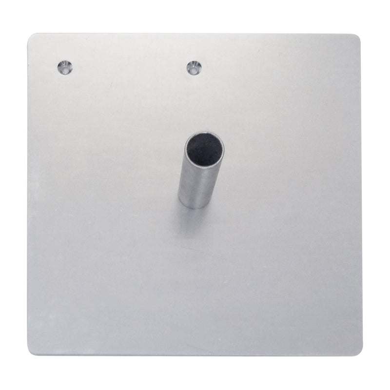 Base plates for uprights 450 x 450 x 5 mm Silver image 0