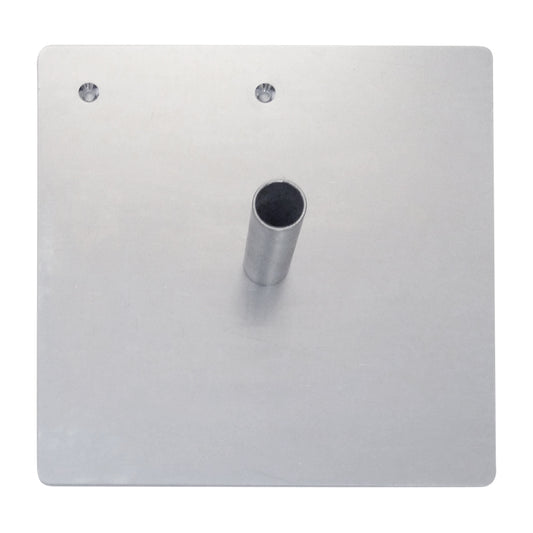 Base plates for uprights 450 x 450 x 5 mm Silver image 0