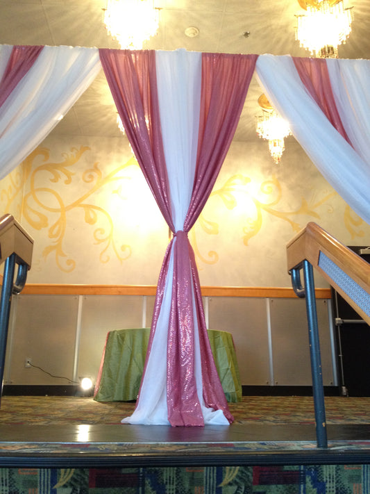 Shimmer Backdrops - Pink image 0