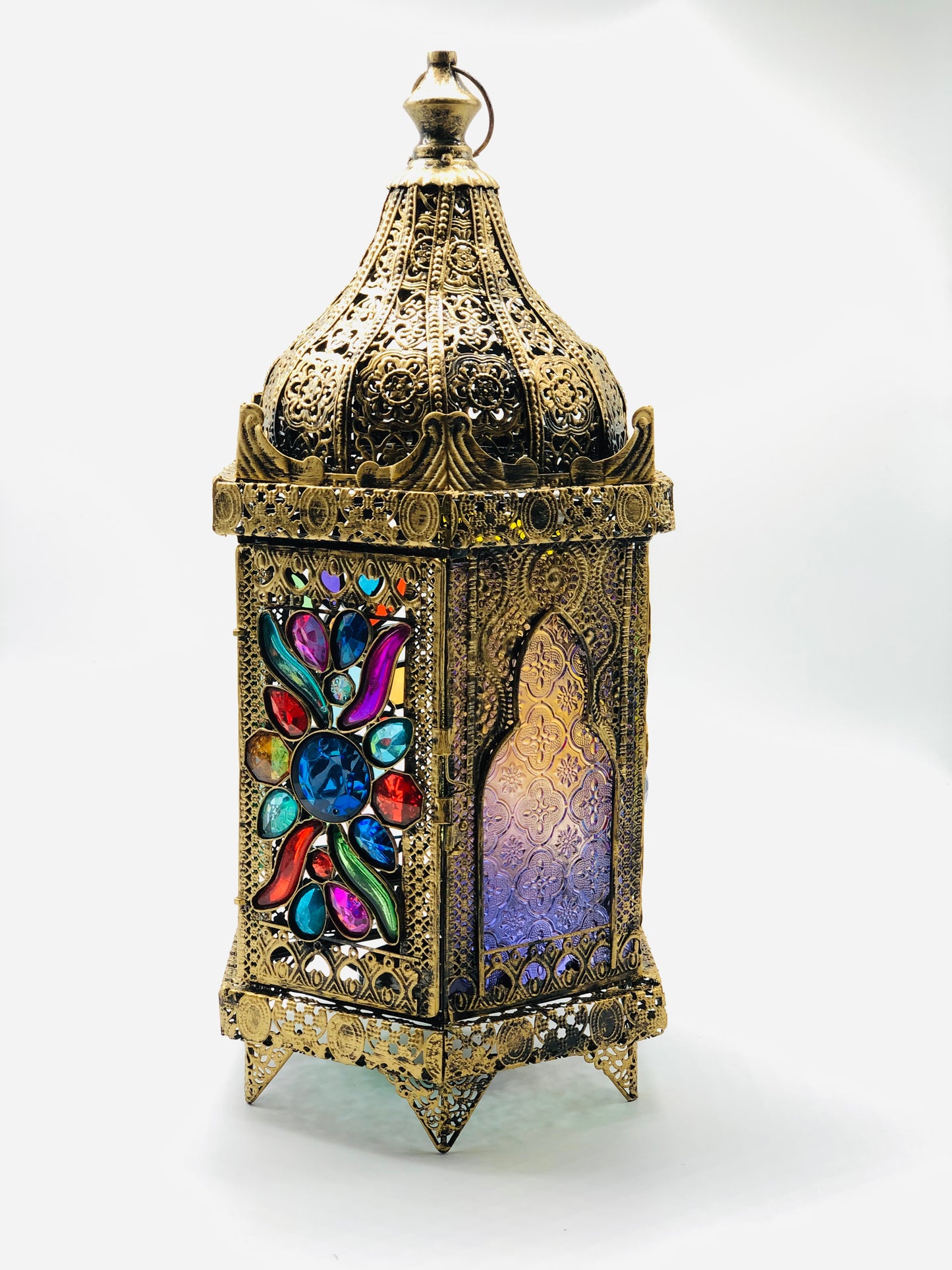Brass Fusion Style Moroccans Lamps(Pack of 4) image 2
