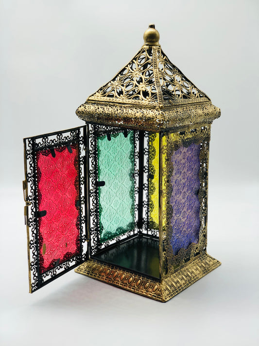 Gold Egyptian Style Moroccans Lamps(Pack of 4) image 0