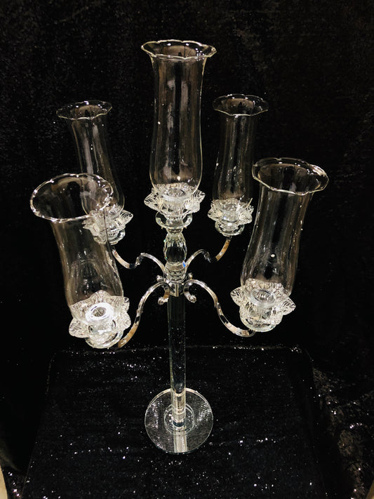 Glass Candelabra(Pack of 4) image 0