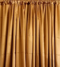 Plain Satin Backdrop - Gold image