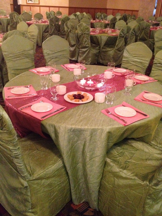 Table covers - Olive Green -(Pack of 10) image 0