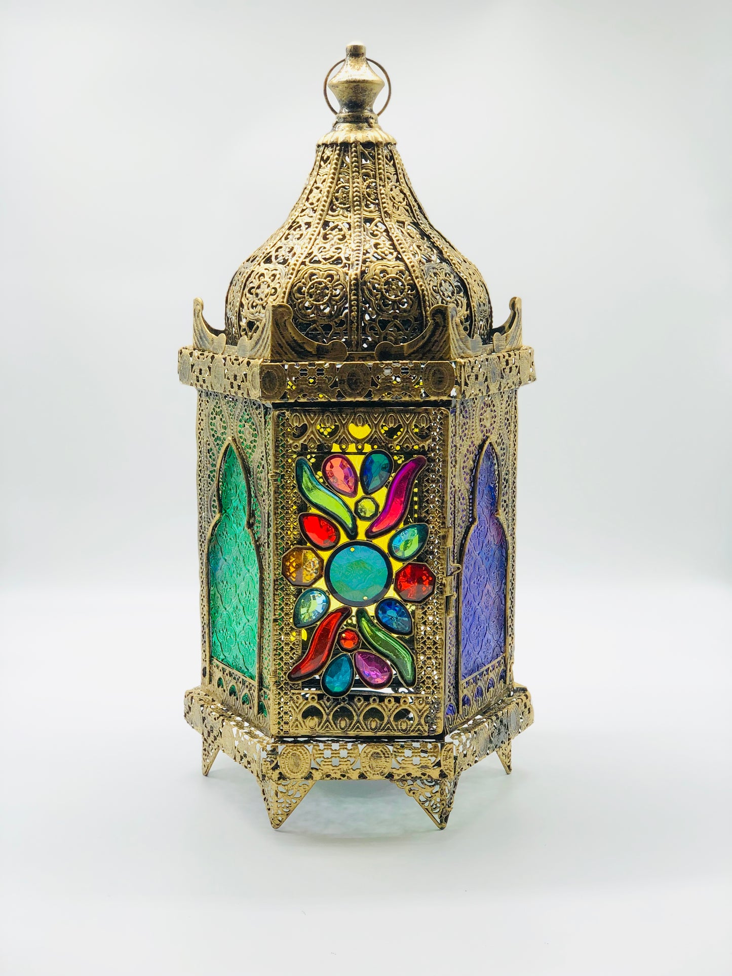 Brass Fusion Style Moroccans Lamps(Pack of 4) image 3