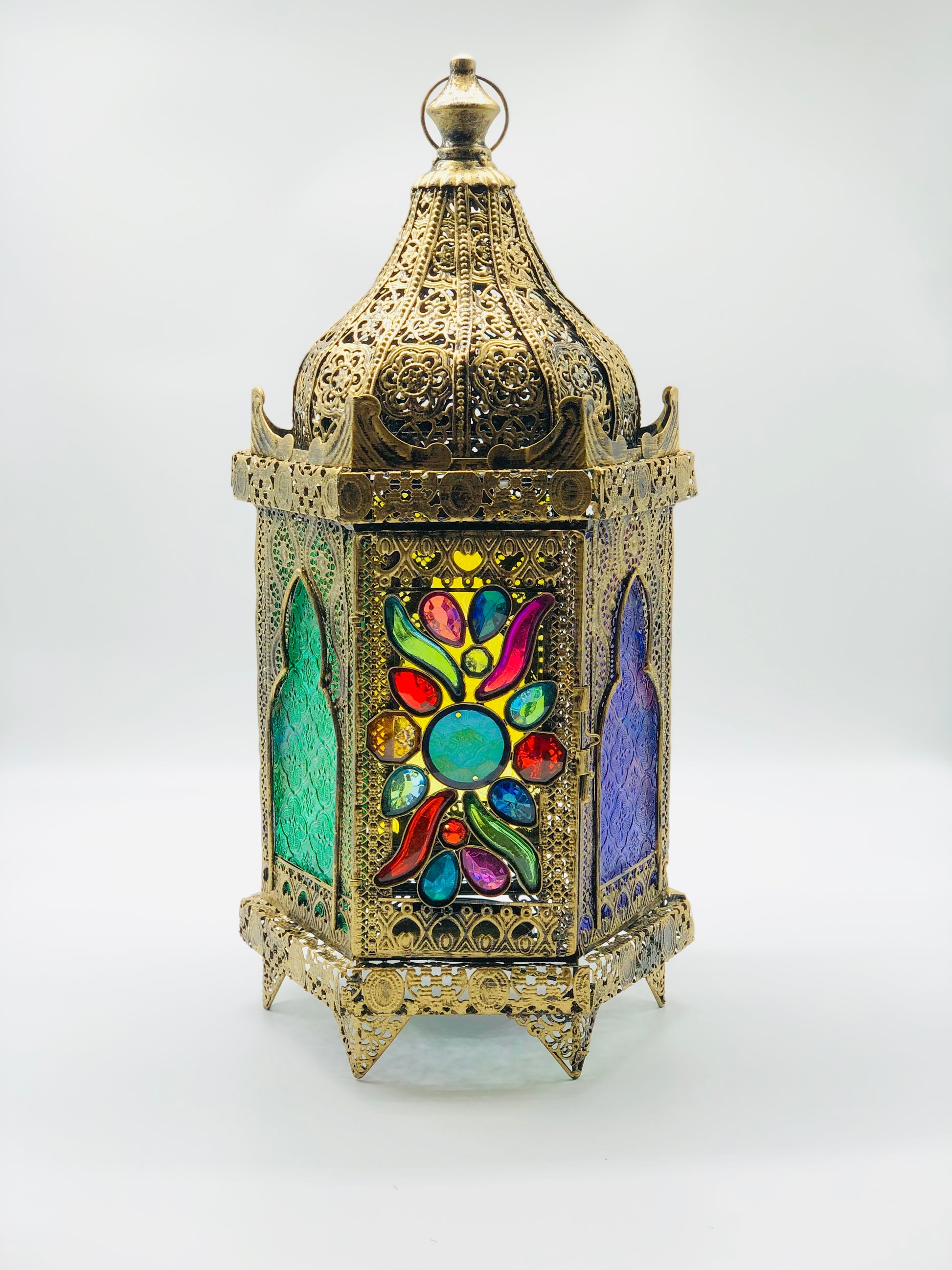 Brass Fusion Style Moroccans Lamps(Pack of 4) image 3